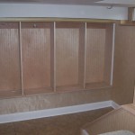 Custom In-wall Storage and Cabinetry